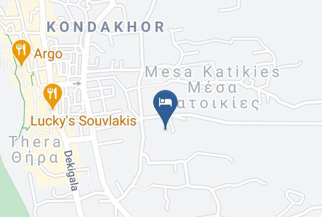 Thira - Astro Palace Hotel Maps