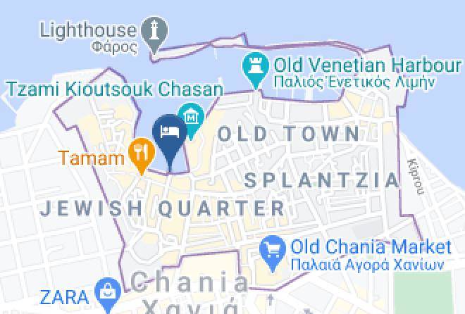 Khania - Astron Hotel Maps