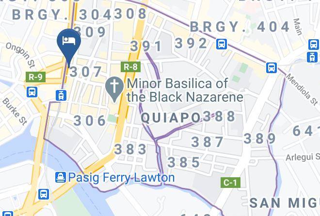 Metro Manila - Astrotel Avenida Maps
