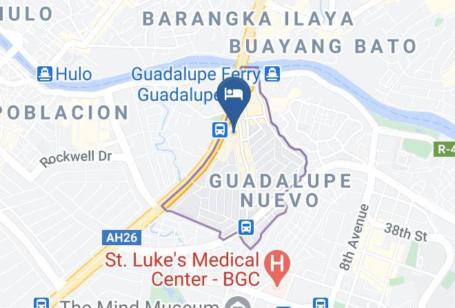 Metro Manila - Astrotel Hotel Guadalupe Maps