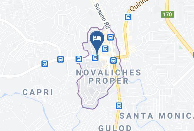 Metro Manila - Astrotel Novaliches Maps