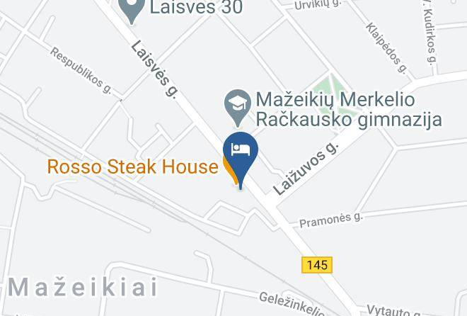 Mazeikiai District Municipality - Hotel Astrum Palace Maps