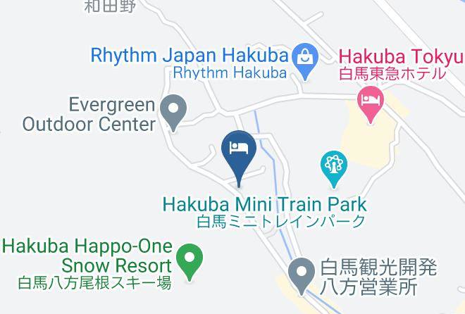 Hakuba Vil Kitaazumi District - Asuka Lodge Maps