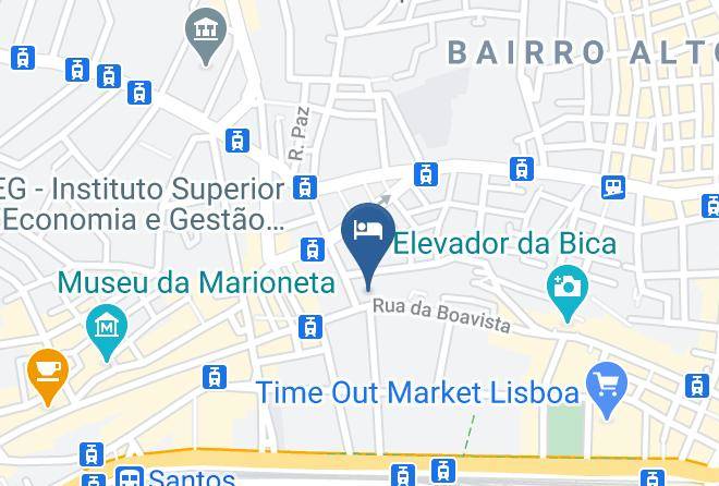 Lisbon - Asul B&b Maps