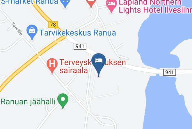 Ranua - Asunnonvuokraus Salmilehto Maps