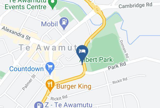 Waipa - Asure Albert Park Motor Lodge Maps