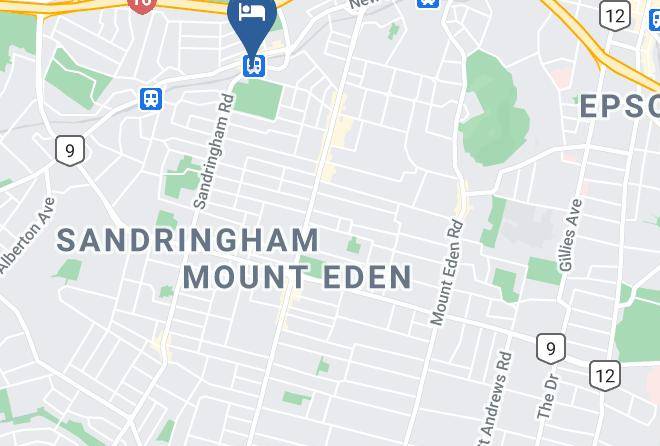 Auckland Mount Eden - At Eden Park Motel Maps