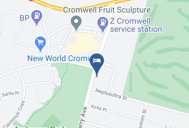 Central Otago - Central Gold Motel Maps