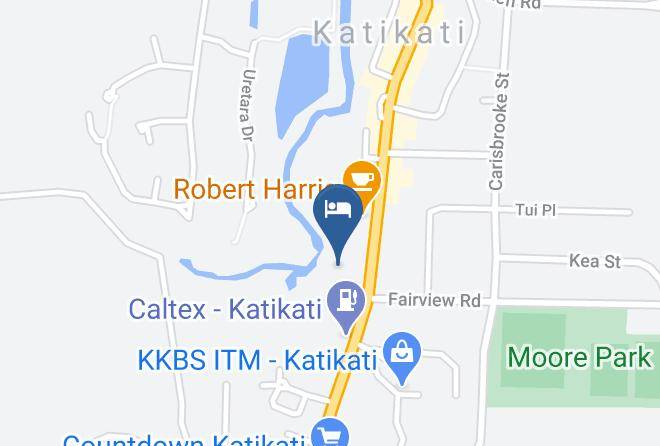 Western Bay Of Plenty - Asure Kaimai View Motel Maps