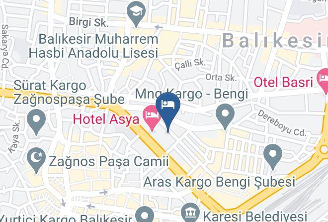 Karesi - Elit Asya Hotel Maps