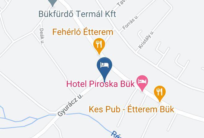 Buk - Aszu Vendeghaz Maps
