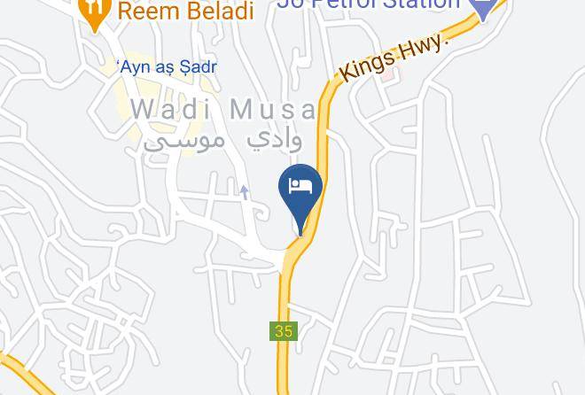 Petra - Ata Ali Hotel Maps