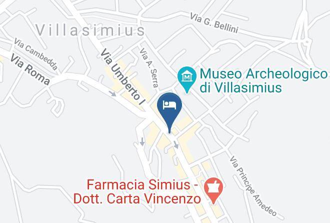 Province Of South Sardinia - Ata Hotels Maps