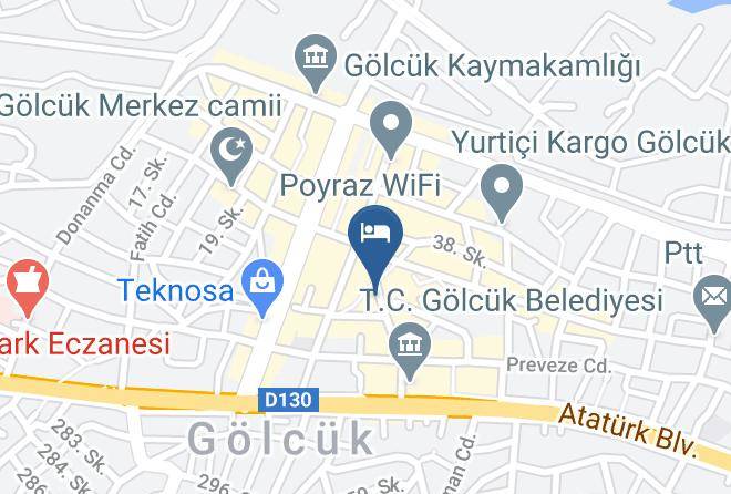Golcuk - Ata Pansiyon Maps