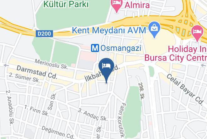 Osmangazi - Ataa Apt B Blok Maps