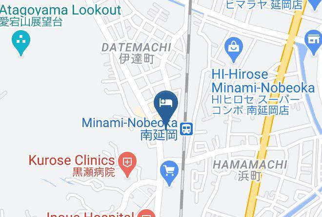 Nobeoka City - Atago Inn Maps