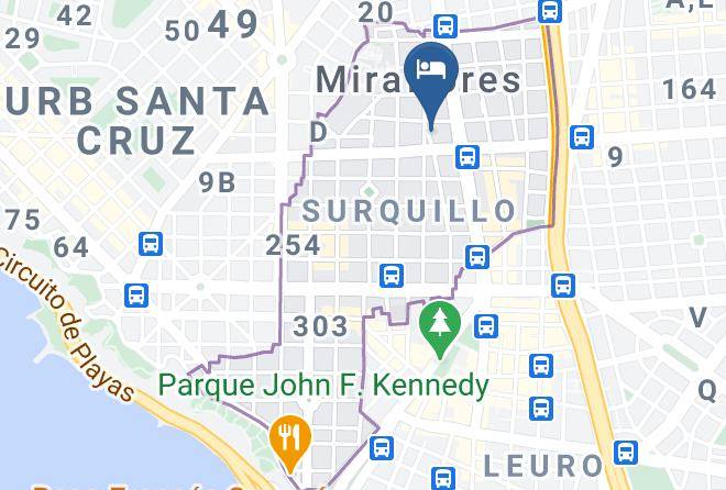 Miraflores - Atahualpa Hospedaje Maps