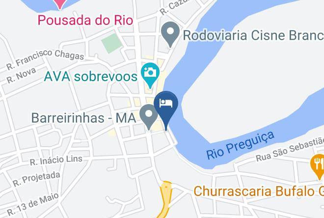 Barreirinhas - Atairu Pousada Maps