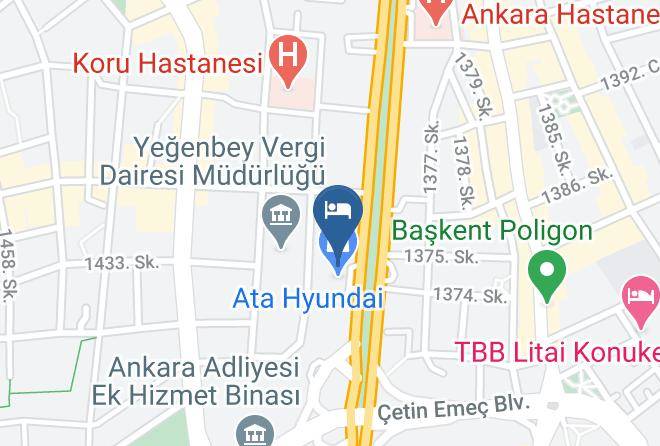 Cankaya - Atakosk Hotel Maps