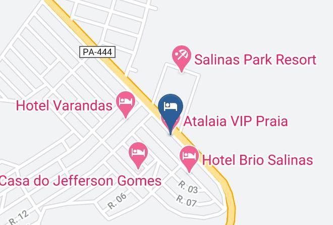 Salinopolis - Atalaia Vip Praia Hotel Maps
