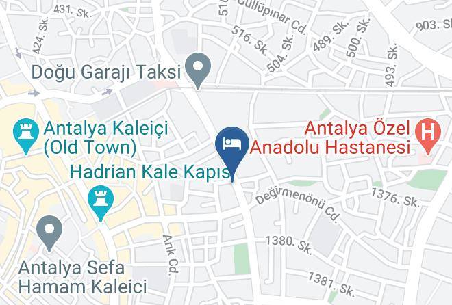 Muratpasa - Atalla Hotel Maps