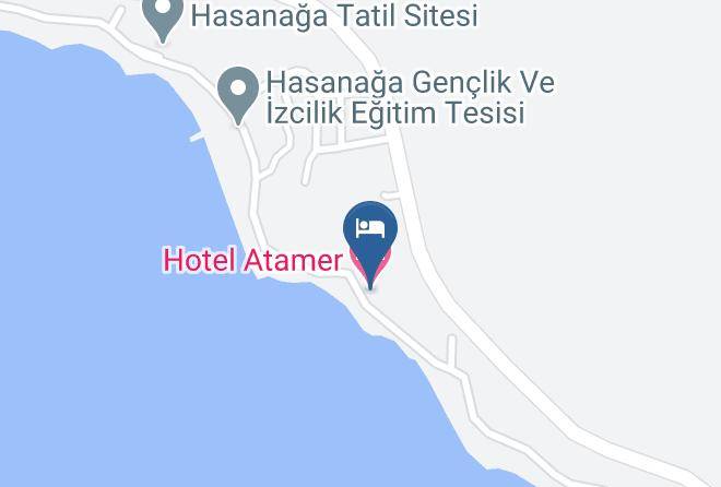 Gemlik - Hotel Atamer Maps