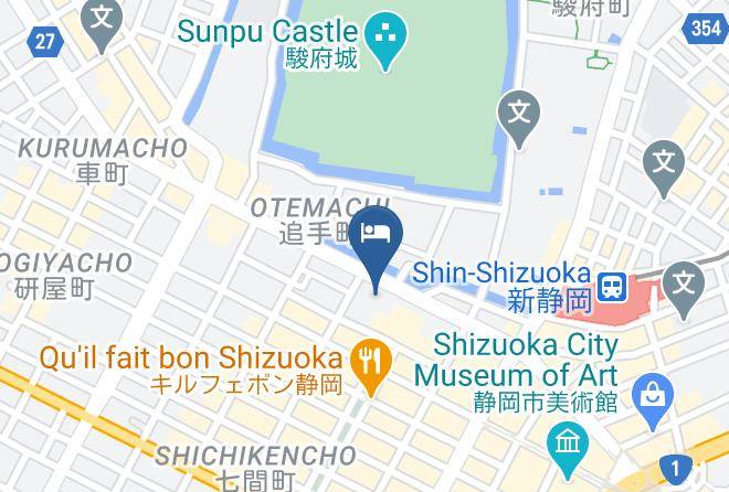 Shizuoka City Aoi Ward - Atami Korakuen Hotel Maps