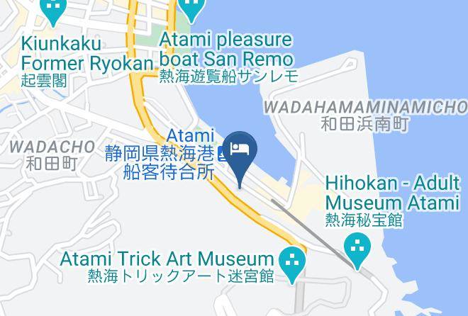 Atami City - Atami Onsen Shukaen Yu No Hanazen Maps