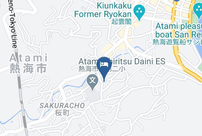 Atami City - Atami Sekitei Maps