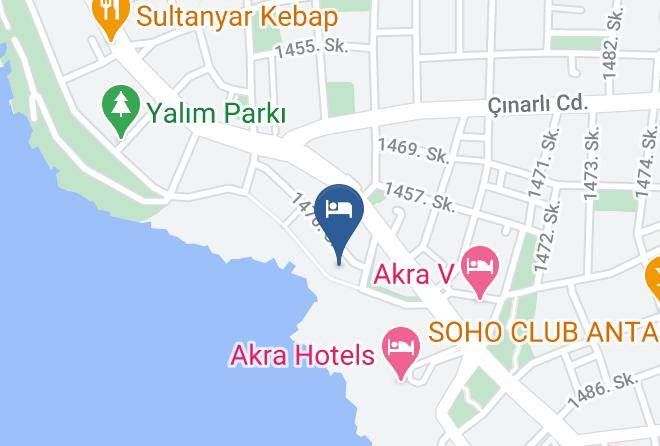 Muratpasa - Atan Park Hotel Maps