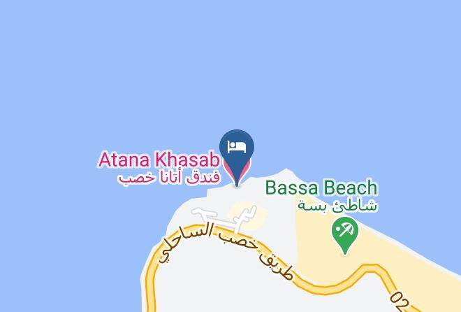 Khasab - Atana Khasab Hotel Maps