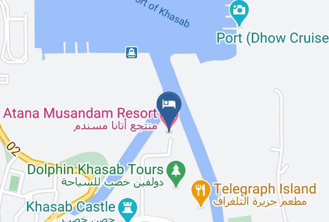 Khasab - Atana Musandam Resort Maps