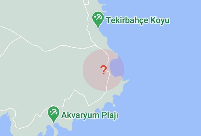 Bozcaada - Ataol Beach Maps