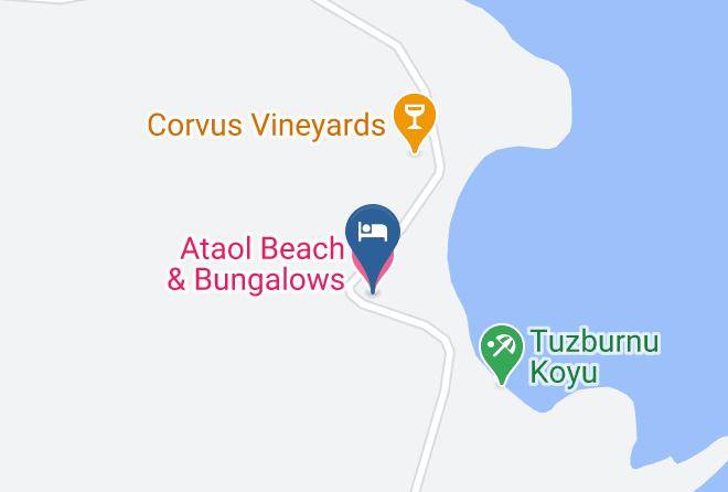 Bozcaada - Ataol Beach & Bungalows Maps