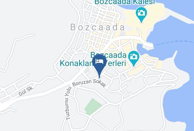 Ataol Merkez Otel Bozcaada Map