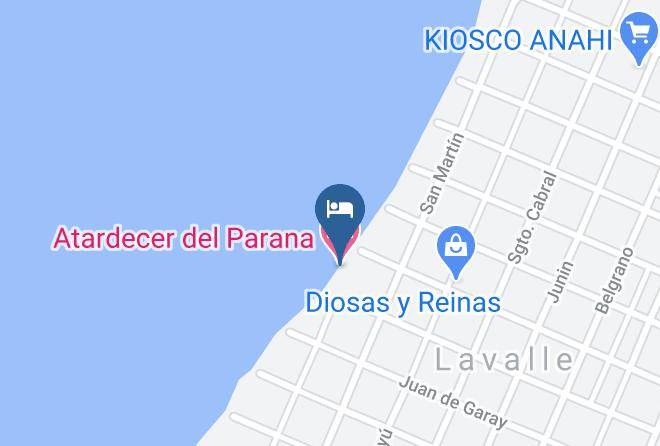 Lavalle - Atardecer Del Parana Maps