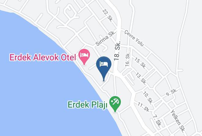 Erdek - Atay Otel Maps