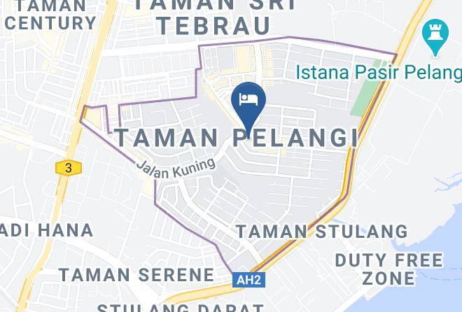 Johor Bahru - Atelier Hotel Johor Bahru Maps
