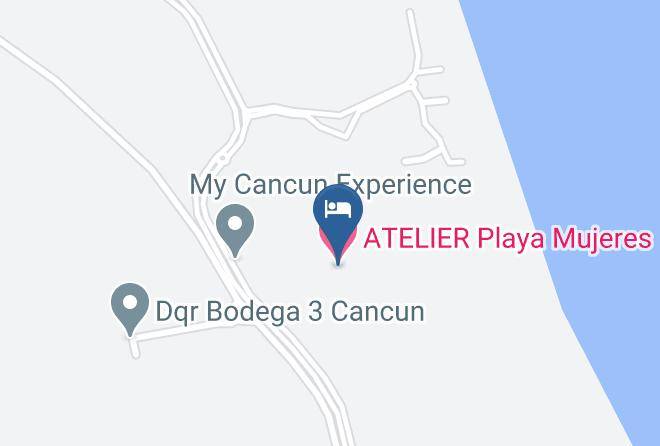 Isla Mujeres - Atelier Playa Mujeres Maps