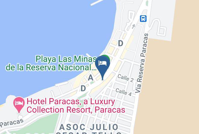 Pisco - Arena Hospedaje Maps