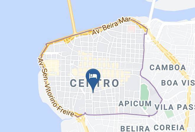 Sao Luis - Atenas Palace Hotel Maps