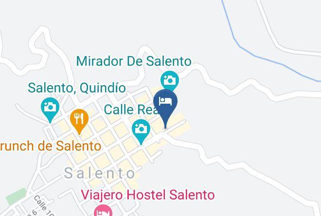 Salento - Aterdecer De Salento Maps