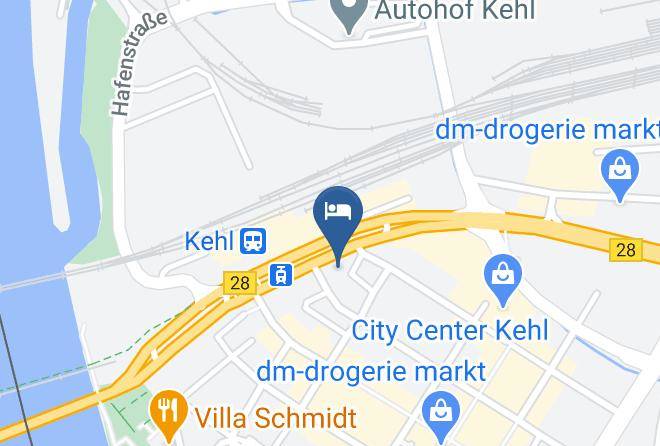 Ortenaukreis - Ates Hotel Strasburg Kehl Maps