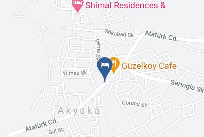 Ula - Ates Otel Maps