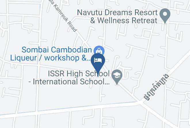 Athakon House Karte - Siem Reap - Siem Reab Town