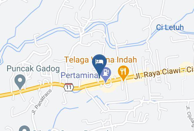 Bogor Regency - Athalia Resort Puncak Maps
