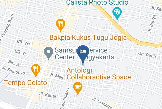 Sleman - Athaya Hotel Jogja Maps