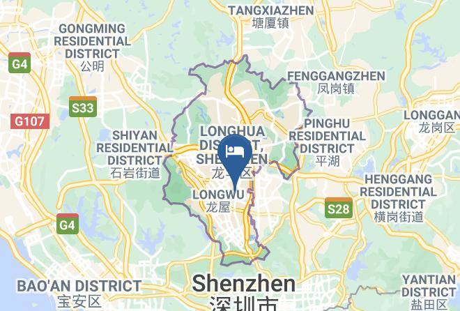 Shenzhen - Athena Hotel Shenzhen Maps