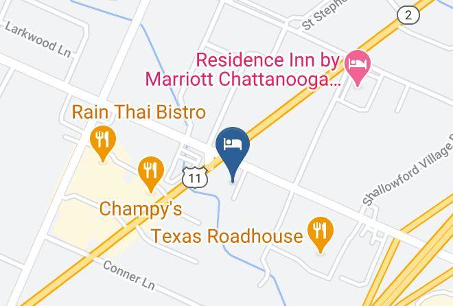 Hamilton - Athena Inn Boutique Chattanooga Maps