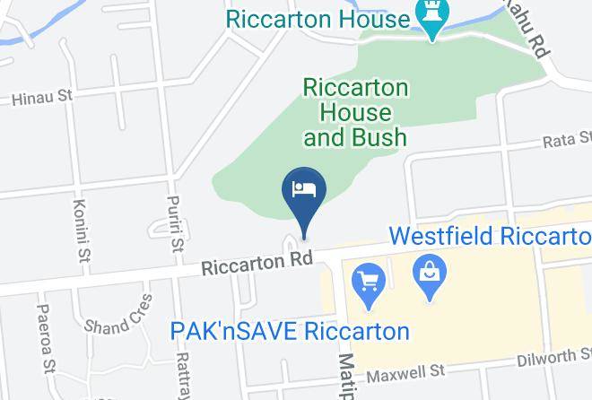 Christchurch - Athena Motel Maps